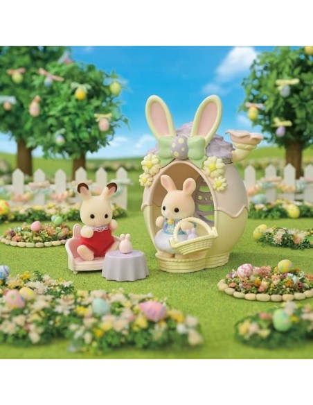 Set of Dolls Sylvanian Families El escondite del huevo - 5802 Plastic
