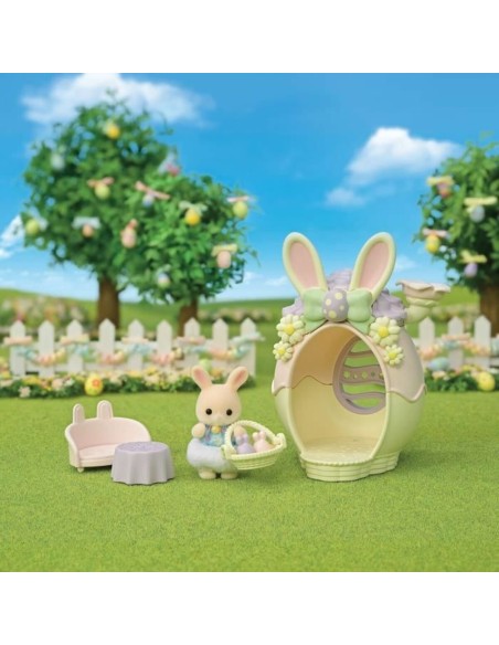 Set of Dolls Sylvanian Families El escondite del huevo - 5802 Plastic