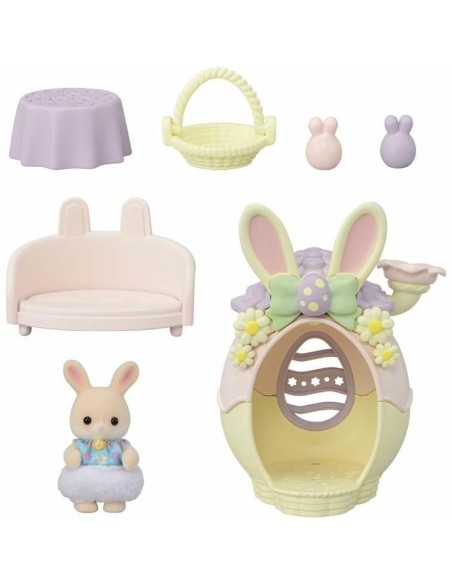 Set of Dolls Sylvanian Families El escondite del huevo - 5802 Plastic