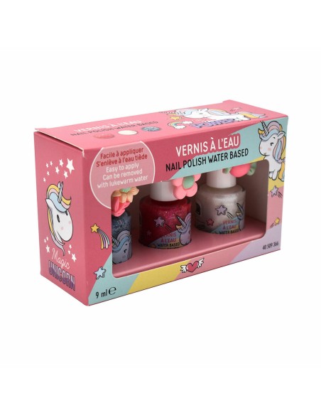 Children's Make-up Set Lady Bug Vernis à l'eau 3 Pieces