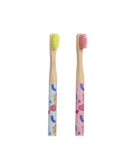 Toothbrush Take Care Smiley World (2 Pieces)