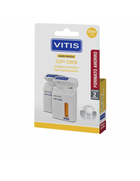 Dental Floss Vitis   50 m 2 Units
