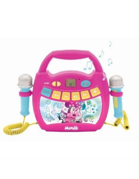 Bluetooth Speaker with Karaoke Microphone Lexibook MINNIE MOUSE