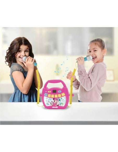 Bluetooth Speaker with Karaoke Microphone Lexibook MINNIE MOUSE