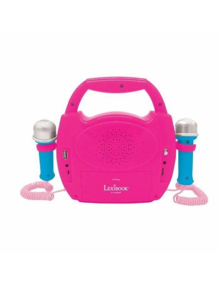 Bluetooth Speaker with Karaoke Microphone Lexibook PRINCESA DE DISNEY