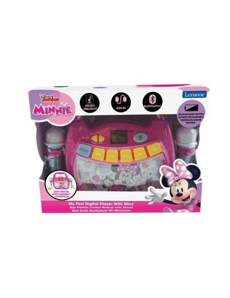 Bluetooth Speaker with Karaoke Microphone Lexibook MINNIE MOUSE