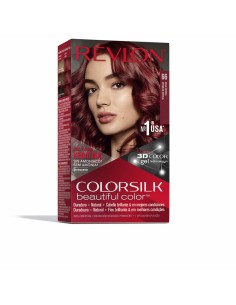 Permanent Dye Revlon Colorsilk Nº 66 Cherry red Ammonia-free