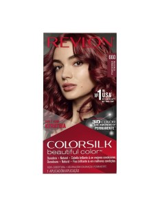 Permanent Dye Revlon Colorsilk Nº 66 Cherry red Ammonia-free 2