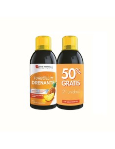 Food Supplement Forté Pharma Slim Drenante 500 ml Pineapple 2 Units