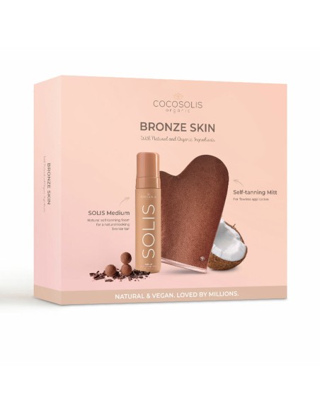 Self-Tanning Body Lotion Cocosolis BRONZE SKIN 2 Pieces