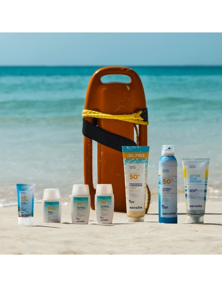 Sun Block Sensilis MOISTURIZING & REFRESHING Spf 50+ 250 ml