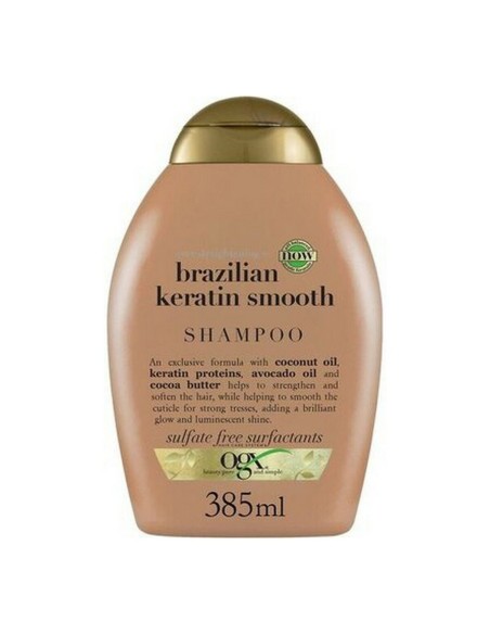 Detangling shampoo OGX Brazilian Keratin 385 ml