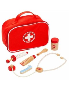 Toy Medical Case with Accessories Moltó Wood (7 pcs)