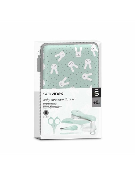 Baby Manicure Set Suavinex Hygge Baby Manicura Verde Green 7 Pieces