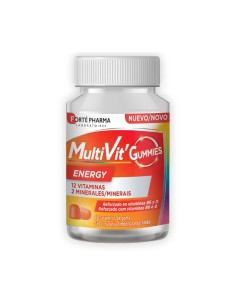 Food Supplement Forté Pharma Multivit Energy Gums 60 Units 2