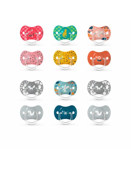 Pacifier Suavinex Prints Multicolour (2 Units)