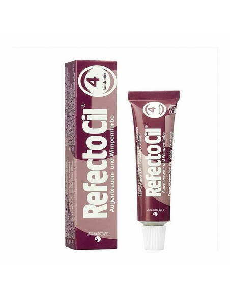 Eyelash Dye RefectoCil Eyelash And Eyebrow Tint Nº 4 Chesthut 15 ml