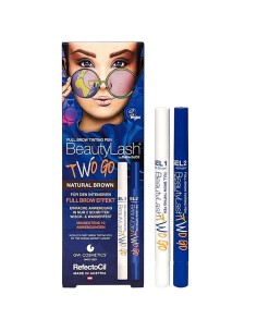 Eyelash Dye RefectoCil BeautyLash Two Go Natural Brown 2 Pieces 2
