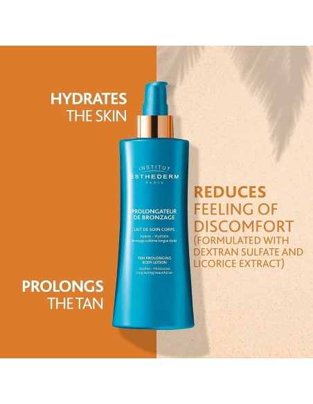 Moisturing Body Milk Institut Esthederm PROLONGATEUR DE BRONZAGE 200 ml Prolongs your tan