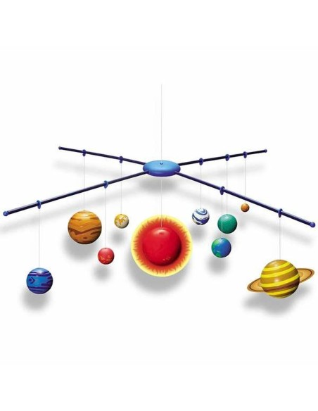 Educational Game Hape Kit sistema solare rotante in 3D 37,3 x 28,3 x 6,5 cm