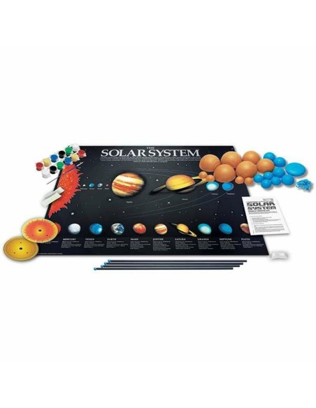 Educational Game Hape Kit sistema solare rotante in 3D 37,3 x 28,3 x 6,5 cm