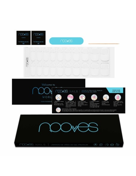 Nail polish Nooves LÁMINAS DE UÑAS DE GEL 20 Pieces