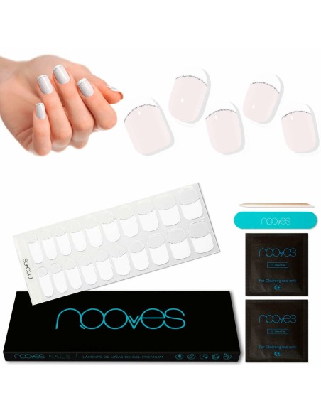 Nail polish Nooves LÁMINAS DE UÑAS DE GEL 20 Pieces