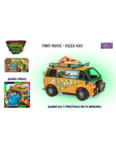 Caravan Teenage Mutant Ninja Turtles Pizza Van