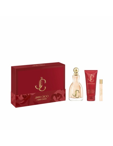 Women's Perfume Set Jimmy Choo I WANT CHOO 3 Pieces