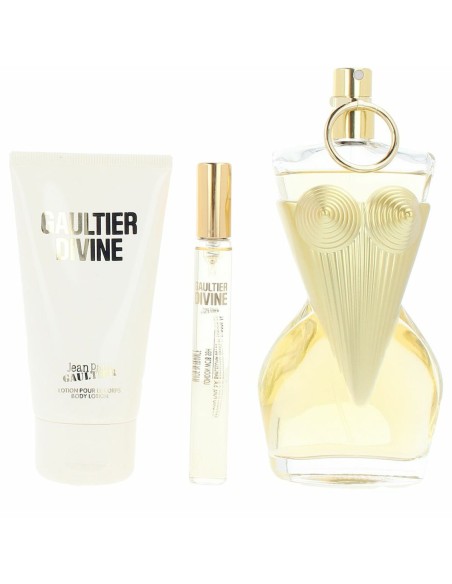 Women's Perfume Set Jean Paul Gaultier GAULTIER DIVINE 3 Pieces