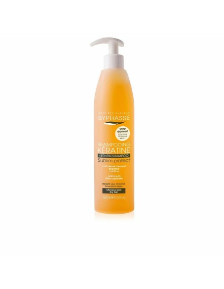 Dermo-protective Shampoo Byphasse 1000052029 Anti-drying Keratin 250 ml