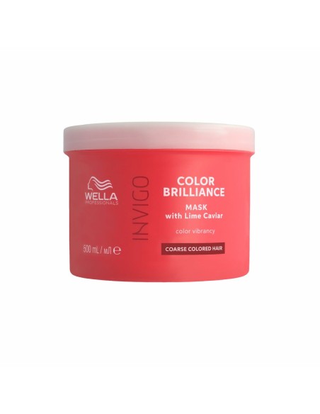 Revitalising Mask Wella Invigo Color Brilliance Coloured Hair Thick hair 500 ml
