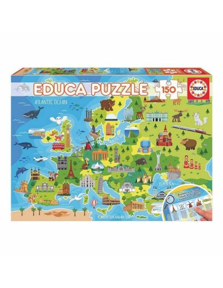 Child's Puzzle Europe Map Educa (150 pcs)