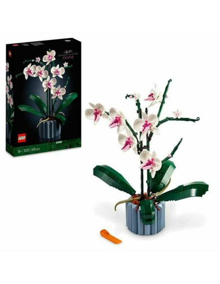Construction set Lego 10311 ORQUÍDEA Blue Multicolour 608 Pieces