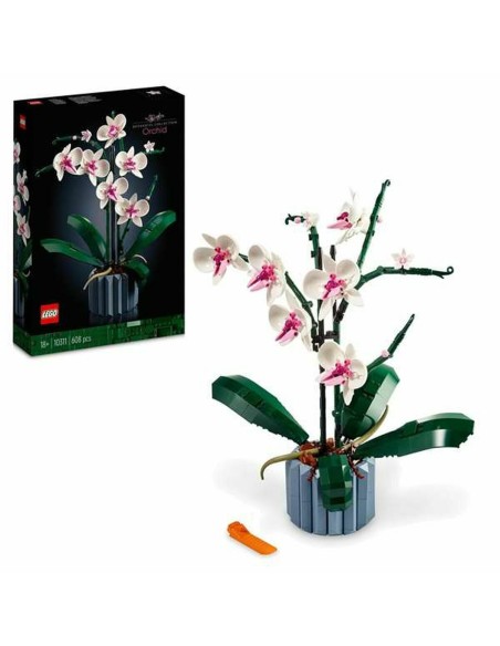 Construction set Lego 10311 ORQUÍDEA Blue Multicolour 608 Pieces