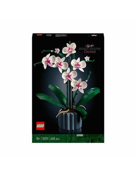Construction set Lego 10311 ORQUÍDEA Blue Multicolour 608 Pieces
