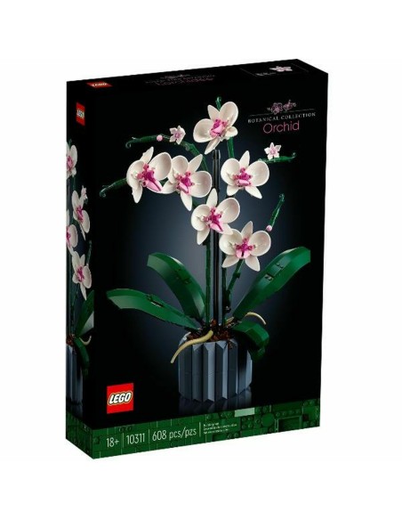 Construction set Lego 10311 ORQUÍDEA Blue Multicolour 608 Pieces