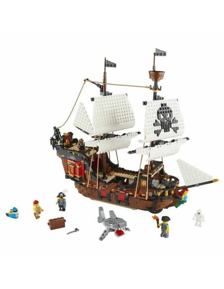 Construction set   Lego 31109 Barco Pirata         White Multicolour Bronze 3-in-1 1260 Pieces
