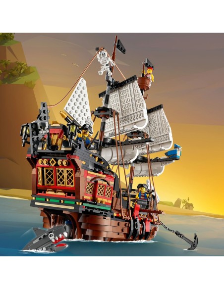 Construction set   Lego 31109 Barco Pirata         White Multicolour Bronze 3-in-1 1260 Pieces