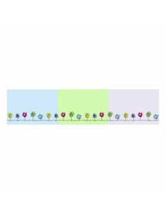 Cot protector Cool Kids Patch Garden (60 x 60 x 60 + 40 cm) 2