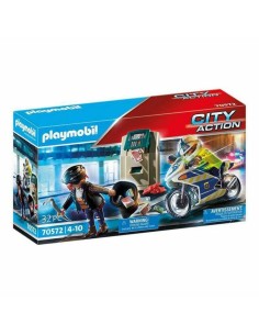 Playset City Action Police Motorbike Playmobil 70572 (32 pcs)