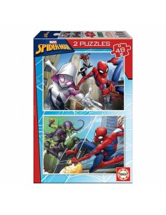 Puzzle Spiderman Educa (2 x 48 pcs)