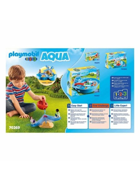 Playset 1,2,3 Water Rocker with Sprinkler Playmobil 70269 ( 7 pcs)