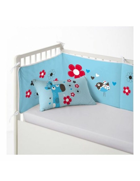 Cot protector Cool Kids Hugo (60 x 60 x 60 + 40 cm)