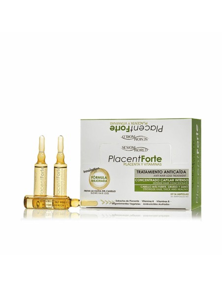 Anti-Hair Loss Ampoulles SesioMWorld PLACENT FORTE (36 Units)