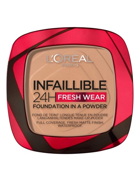 Powder Make-up Base L'Oreal Make Up Infallible 24H Fresh Wear (9 g)