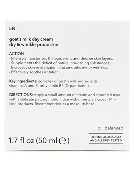 Day Cream Ziaja Leche De Cabra 50 ml Goat's milk