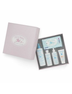Gift Set for Babies Picu Baby Infantil Caja Rayas Rosa New Pink 5 Pieces