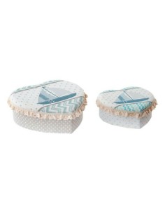 Jewelry box DKD Home Decor 8424001396207 Acrylic Cardboard 19 x 10 x 7 cm (2 Units)