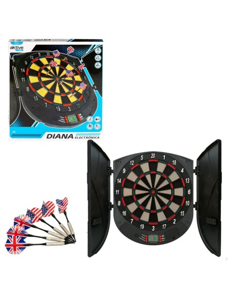 Electronic Dartboard Aktive 45 x 50 x 4,5 cm (2 Units)